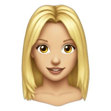 90's Britney spears sticker