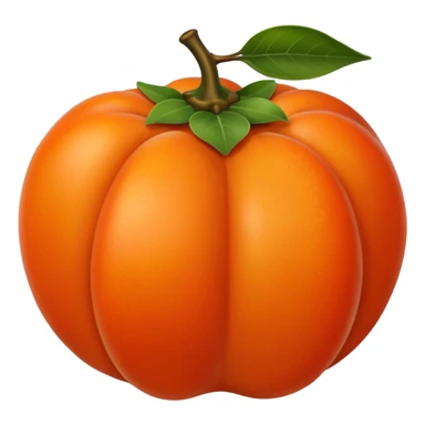 persimmon fruit sticker