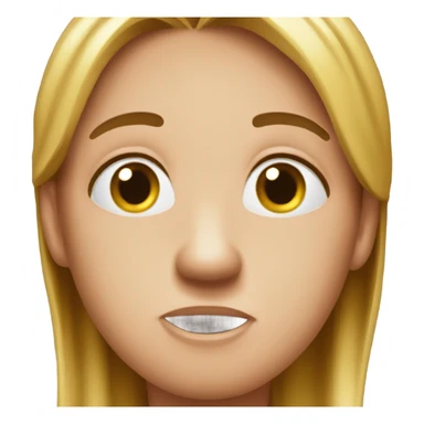 A face that depicts the word “huh?” Like a confused what is that sticker