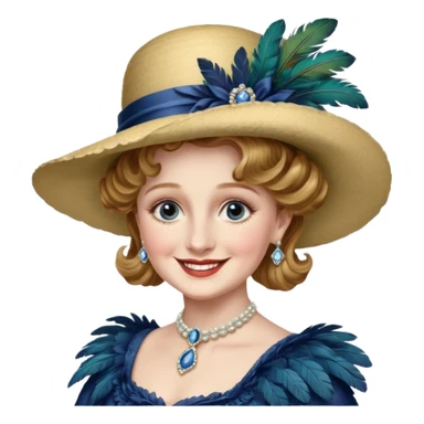 Billie Burke sticker