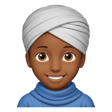 Somalian child sticker