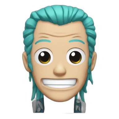 Franky from One Piece sticker