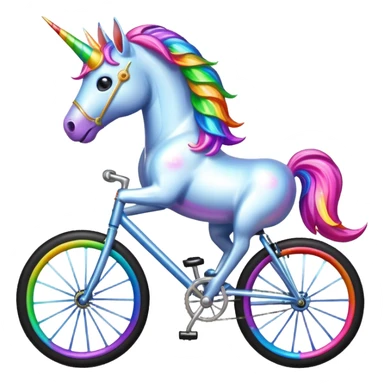 unicorn bike sticker