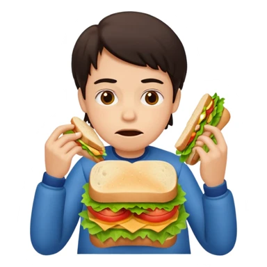 Melange ces 2 emojie😒😋 sticker