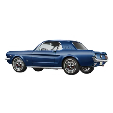 Ford mustang 1965 sticker