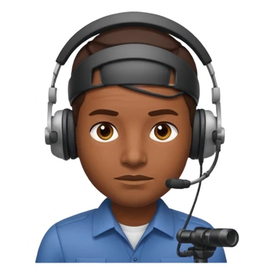 cameraman in Newsroom sticker