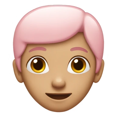 Light pink hearted  sticker