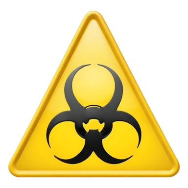
chemical weapons sign sticker