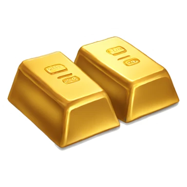 gold bars sticker