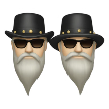 zz top sticker