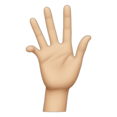 hand covering eyes and screaming out sticker