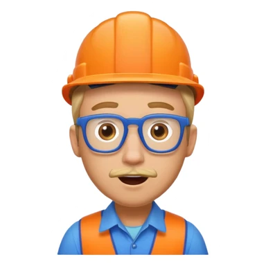 blippi pooping sticker