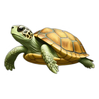Tortue faste sticker