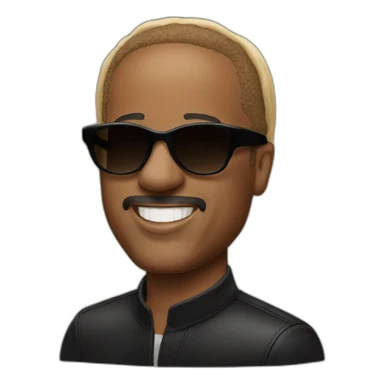 Stevie wonder sticker