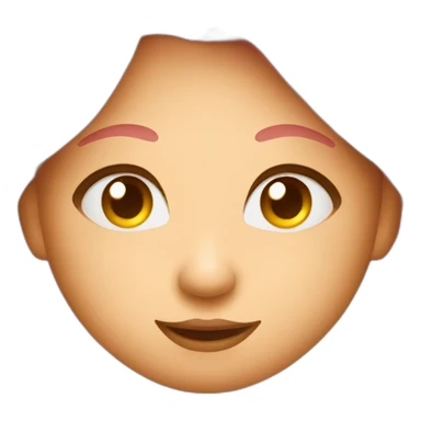 Luminous blushing face sticker