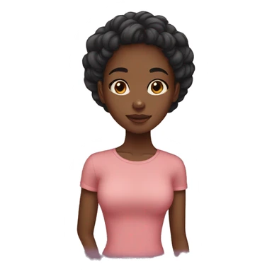 black girl named ariana sticker