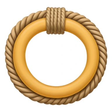 straight rope sticker