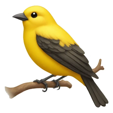 Yellow Bird  sticker