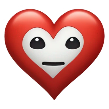 A boom in a heart  sticker