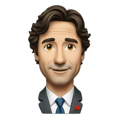 justin trudeau sticker