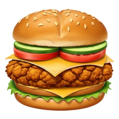 a friend chicken sandwich no lettuce or tomato sticker