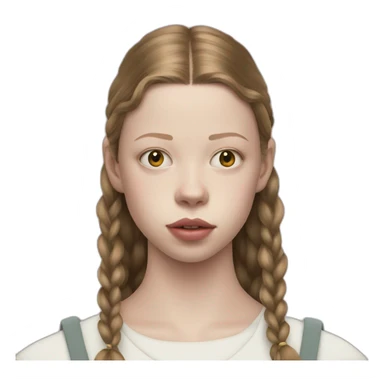 mia goth as pearl sticker