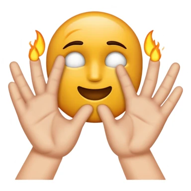 Peux tu mettre cette emojis 🤗 mais à la place des mains mettre cette emojis 🖕  sticker
