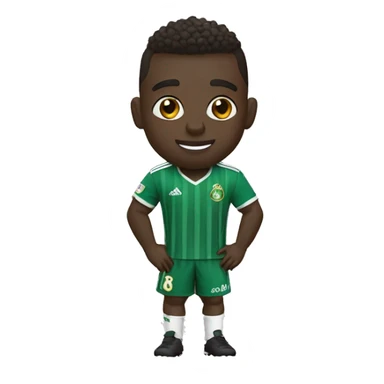 Vinicius con la camiseta del betis sticker
