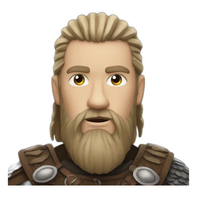Viking from Last Kingdom sticker