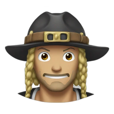 gol d Roger one piece sticker