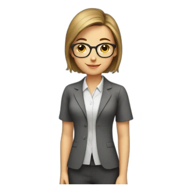 young teacher sticker