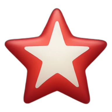 Red star PT written inside sticker