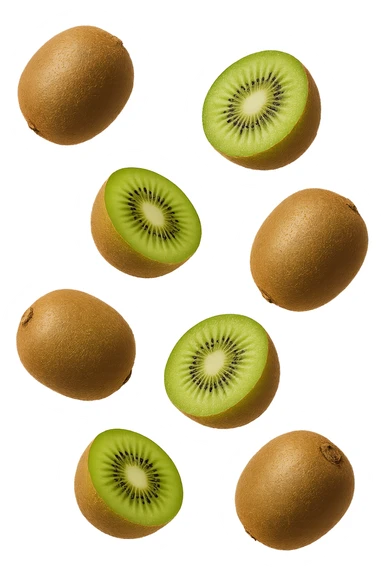 kiwi fluttuano in aria sticker