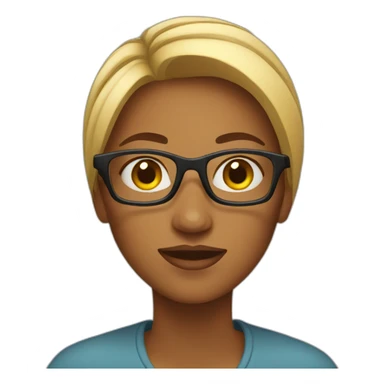 Content creator woman sticker