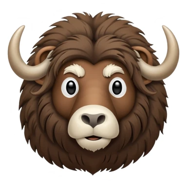 Muskox sticker
