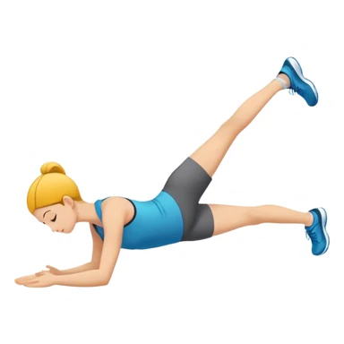 hip-crossovers exercise sticker