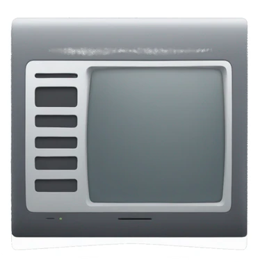 Sleek computer monitor  sticker