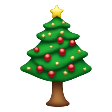 Coquette Christmas tree sticker