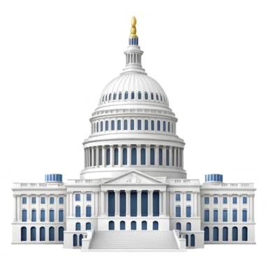 US capital dome sticker