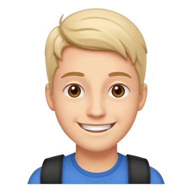 

:a happy confident student after IELTS, study abroad, UK, smile face

Style: emoji, clean, simple, white background. sticker