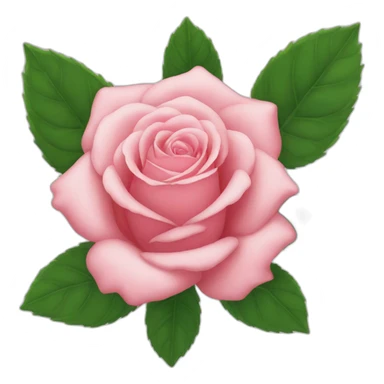 Ceour rose sticker