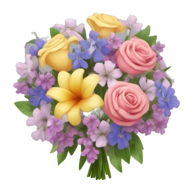 A beautiful bouquet of flowers sticker