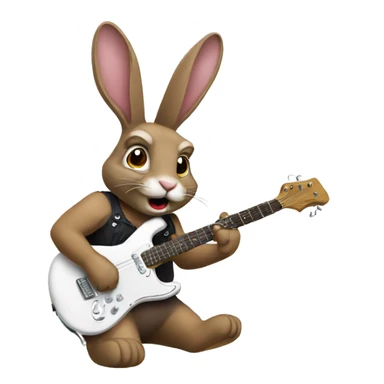 Rabbit rocker sticker