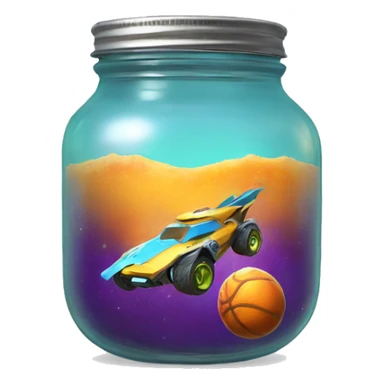 rocketleague jam jar sticker