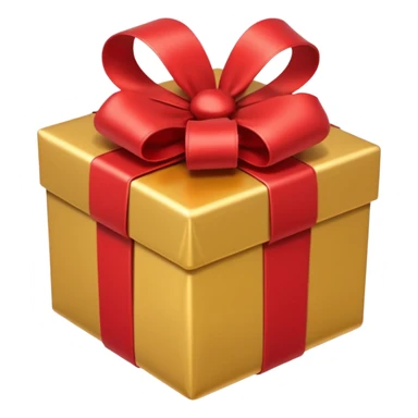 christmas present sticker