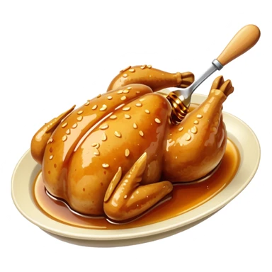 Honey garlic chicken sticker