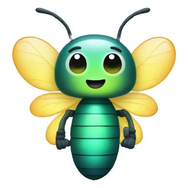 firefly with thumbs up sticker