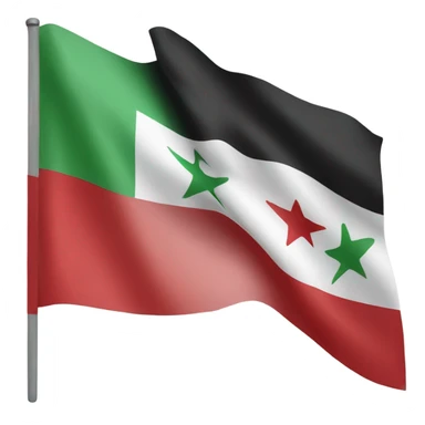 Independent Syria flag sticker