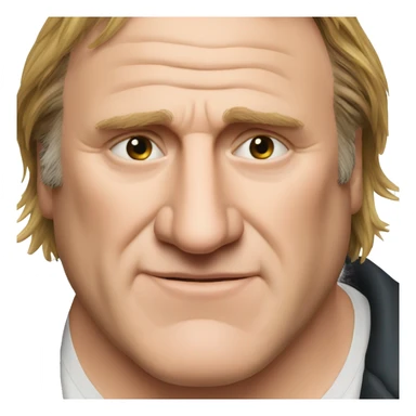 Depardieu sticker