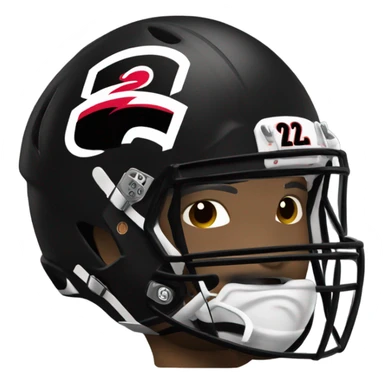 Cincinnati bearcats football player number 22 sticker